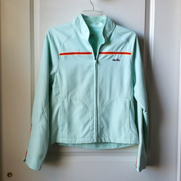 Ellesse Mint Green Jacket Size Medium Women's - Picture 1 of 12